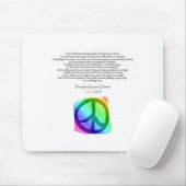 Tapis De Souris La parole Mousepad d'Obamas (Avec souris)