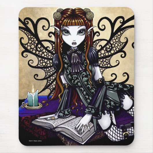 Tapis De Souris La "patience" Mousepad féerique victorien gothique (Devant)