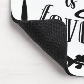 Tapis De Souris La pêche est ma citation préférée (Coin)