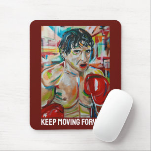 Tapis De Souris La peinture The Boxer par Alfred Fox