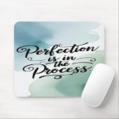 Tapis De Souris La perfection est dans le processus (Avec souris)