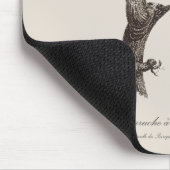 Tapis De Souris La Perruche a nuque et joues rouges (Coin)