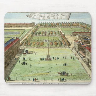 Tapis De Souris La perspective de l'auberge de Lincoln, pour la