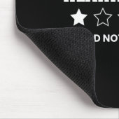 Tapis De Souris La Perte Ne Recommanderait Pas (Coin)