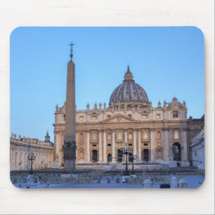 Tapis De Souris La place Saint-Pierre à Vatican - Rome, Italie