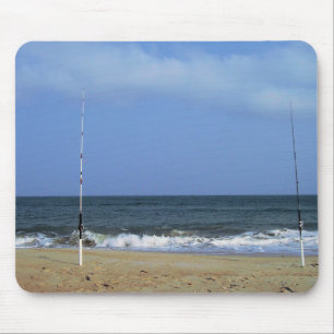 Tapis De Souris La Plage Aux Polonais De Pêche