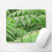 Tapis De Souris La Pluie Tombe Sur Les Feuilles De Sumac (Avec souris)