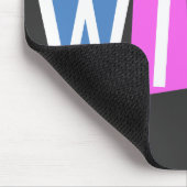 Tapis De Souris La plus grande épouse du rétro monde (Coin)