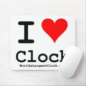 Tapis De Souris La plus grande horloge Mousepad du monde (Avec souris)