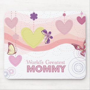Tapis De Souris La plus grande maman de papillon du monde doux de
