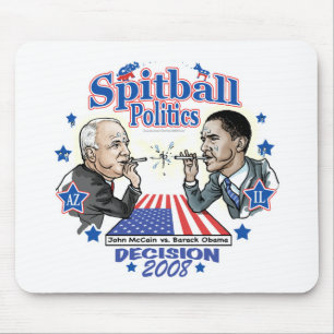 Tapis De Souris La politique 2008 de Spitball