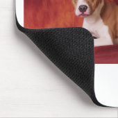 Tapis De Souris La pose parfaite de pitbull (Coin)