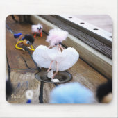 Tapis De Souris La poupée de Fubby comme Marilyn Monroe a glissé. (Devant)