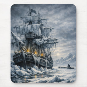 Tapis De Souris La poursuite arctique de Frankenstein par BurnsInH
