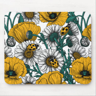 Tapis De Souris La prairie en jaune