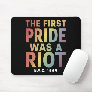 Tapis De Souris La première fierté était une émeute LGBT Gay Ally