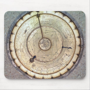 Tapis De Souris La première horloge pilotée par des ressorts ave