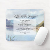 Tapis De Souris La prière du Seigneur traditionnel (Avec souris)