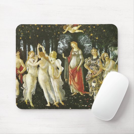 Tapis De Souris La Primavera par Sandro Botticelli (Avec souris)