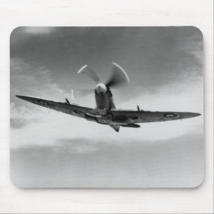 Tapis De Souris "La puissance et le Spitfire 2ÈME GUERRE MONDIALE