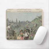 Tapis De Souris La récolte de vin (Avec souris)