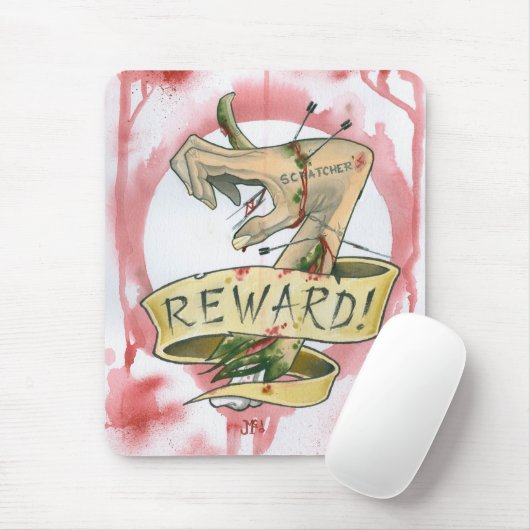 Tapis De Souris la RÉCOMPENSE des scratcher (Avec souris)