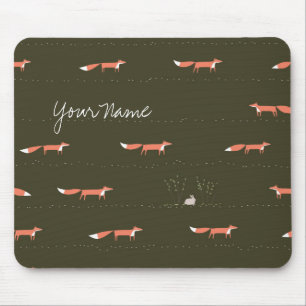 Tapis De Souris La région boisée macule Mousepad