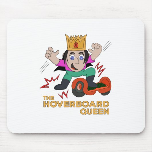Tapis De Souris La reine du Hoverboard (Devant)