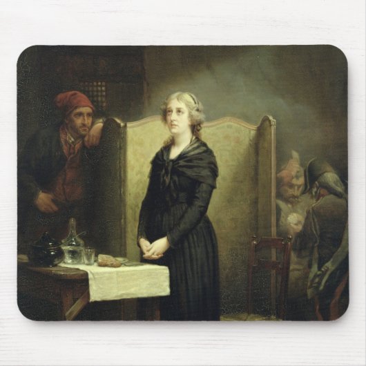 Tapis De Souris La Reine Marie Antoinette dans le Conciergerie (Devant)