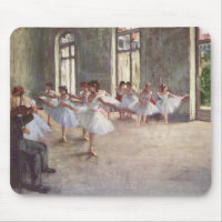 La répétition de ballet dégazent par