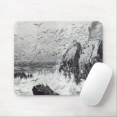 Tapis De Souris La retraite des mouettes (Avec souris)