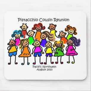 Tapis De Souris La Réunion Mousepad de Pistacchio
