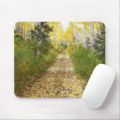 Tapis De Souris La Route Que Vous Quittez Derrière La Souris (Avec souris)