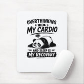 Tapis De Souris La rumination est mon cardio (Avec souris)