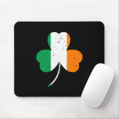 Tapis De Souris La Saint Patrick, Shamrock irlandaise (Avec souris)