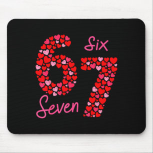 Tapis De Souris La Saint-Valentin 6-7 Meme Six Sept 6 7 Saint-Vale