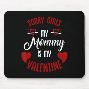 Tapis De Souris La Saint-Valentin de maman petit coeur d'amour de