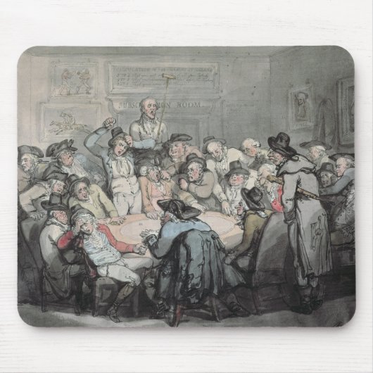 Tapis De Souris La salle de risque (Devant)