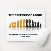 Tapis De Souris La Science De La Logique Se Trouve Dans Le Jeu Des (Avec souris)