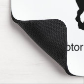 Tapis De Souris la science drôle de velociraptor (Coin)