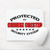 Tapis De Souris La sécurité des chiens arrêtés chinois (Avec souris)