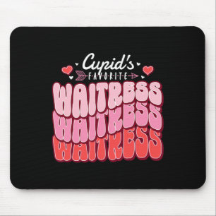 Tapis De Souris La serveuse préférée de Cupidon pour la Saint-Vale