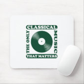 Tapis De Souris La Seule Musique Classique (Avec souris)