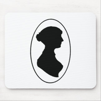 Tapis De Souris La silhouette de Jane Austen