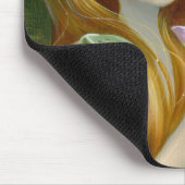 Tapis De Souris La "sirène sélectionnant Lotus fleurit" Mousepad (Coin)