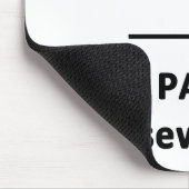 Tapis De Souris La stupidité n'est pas un handicap. (Coin)