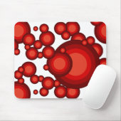 Tapis De Souris La stylisation de l'année 70 rouge (Avec souris)