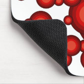 Tapis De Souris La stylisation de l'année 70 rouge (Coin)