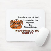 Tapis De Souris La TA désagréable (Avec souris)