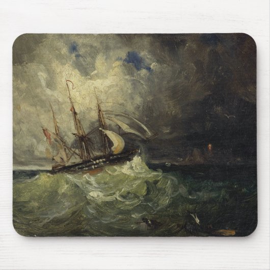 Tapis De Souris La Tempête - Félix Ziem (Devant)